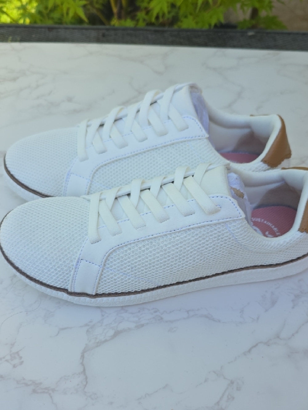New Women's Size 9 Sneakers Shoes Dr. Scholl's White Seaside Beach Comfy - Picture 6 of 13